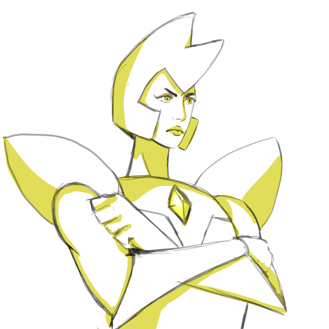 ive been gay for YD yesterday and felt like drawing her for the first time ever
