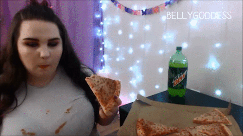 thebellygoddess - Greasy Pizza ShirtI have three large pizzas,...