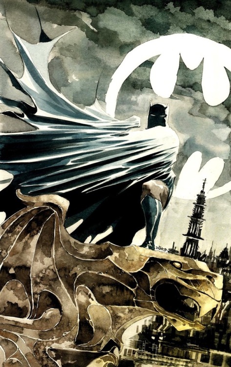 league-of-extraordinarycomics - Batman by Dustin Nguyen 