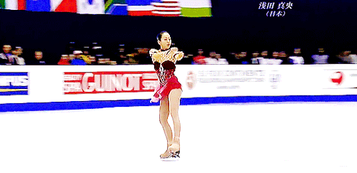 illyria-and-her-pet - Mao Asada’s Triple Axel (+1.86 GOE) at the...