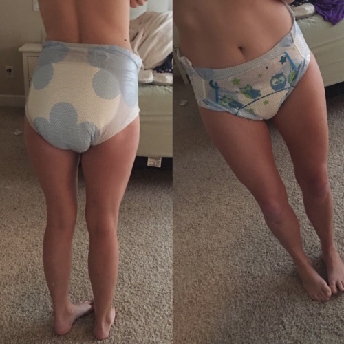 misspandapants - I’m wearing these cute owl diapers today! I had...