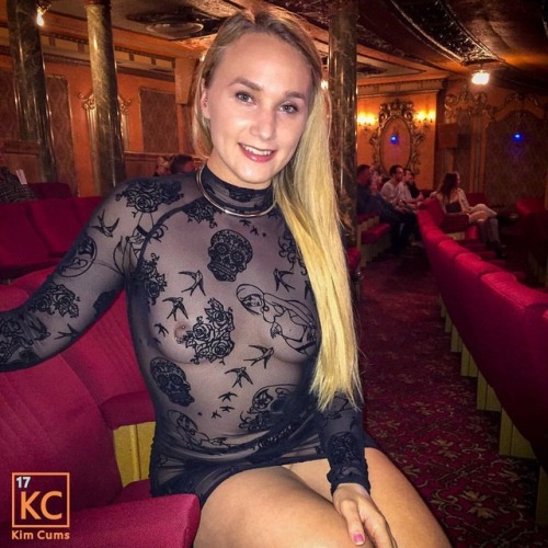 kimcums - Any of you brave enough to take me out on a date in...