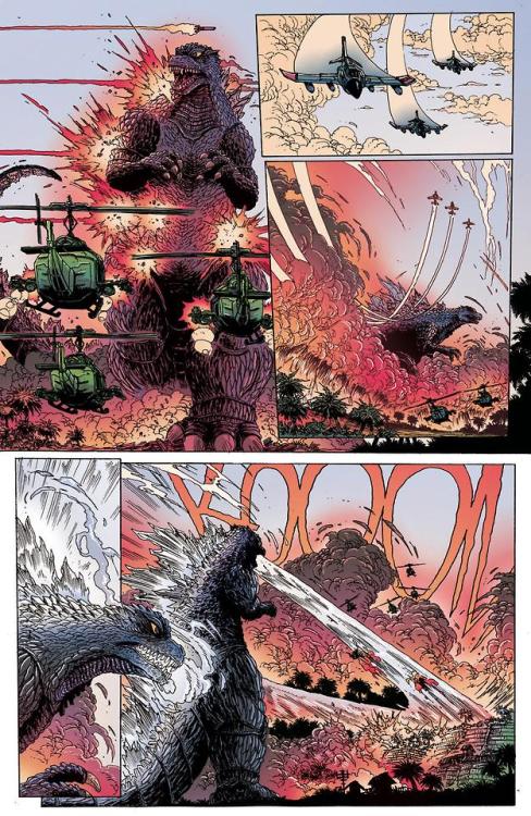 birdechoes:maximusmaximomax:Godzilla: The Half-Century War...