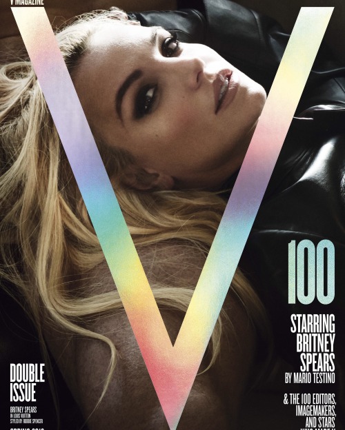britneyspears - On stands this week!! V Magazine and Mario...