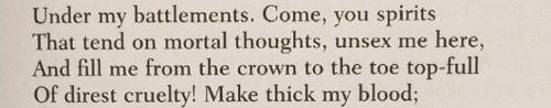 andrewgarfielld - William Shakespeare, Macbeth.