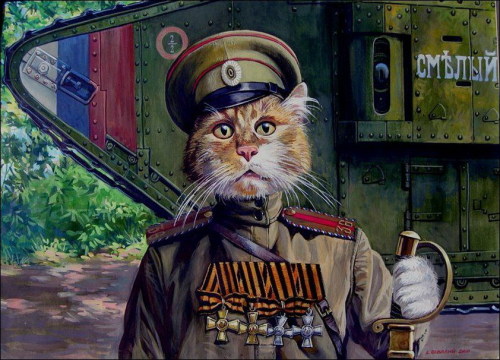 gunrunnerhell - Comrade CatzinskyI post a kitten napping with a...