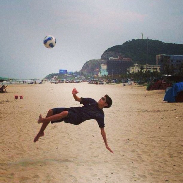 #WhereIsFootball: March, 2013. 1. “Throwback to when I used to live in Brazil. Just kidding, this is Vung Tau, Vietnam.” [x]
2. Nothing like Sicilian calcio on a perfect pitch. | Stadio Renzo Barbera, Palermo, Italia [x]
3. You can’t beat seats from...