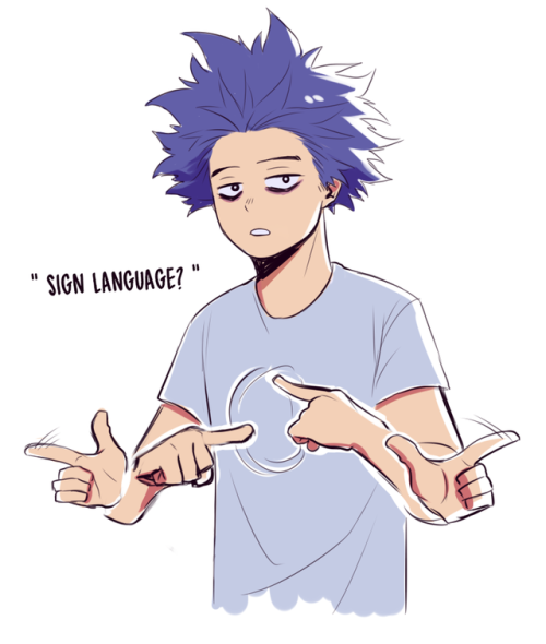 keiid - Shinsou knowing sign language
