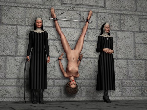 echtextrem - dominadominique - Nuns as Cruel Torture Women
