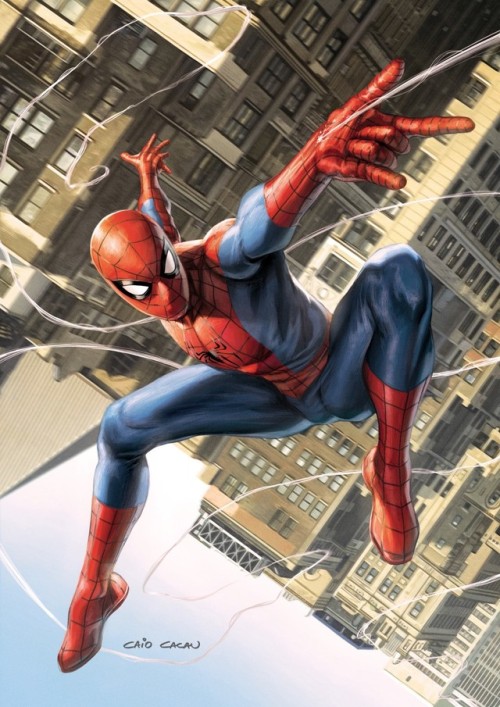 league-of-extraordinarycomics - Spider-Man by Caio Cacau