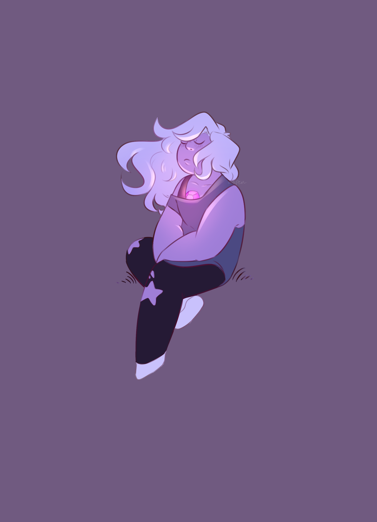 its been a year since ive watched this show, but i always loved amethyst speedpaint