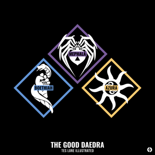 tesloreillustrated - To the Dunmer, the Good Daedra are...