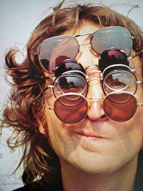 thebeatlesordie - John Lennon’s Walls and Bridges photoshoot, 1974