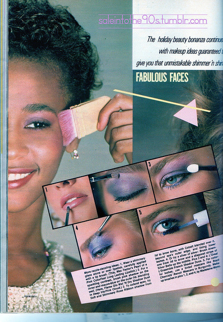 allaboutthe1980s - Whitney Houston in Seventeen Magazine...