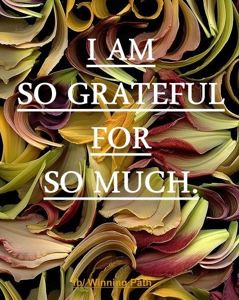abundanceisflowing2me - inspirationwordslove - Grateful love...