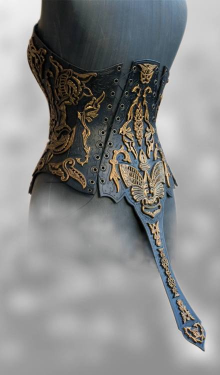 entropytea - steampunktendencies - Corset “Imperial” by Andrew...