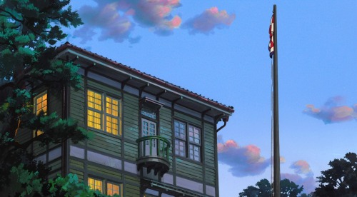 ghibli-collector - The Art Of From Up on Poppy Hill - Dir. Goro...