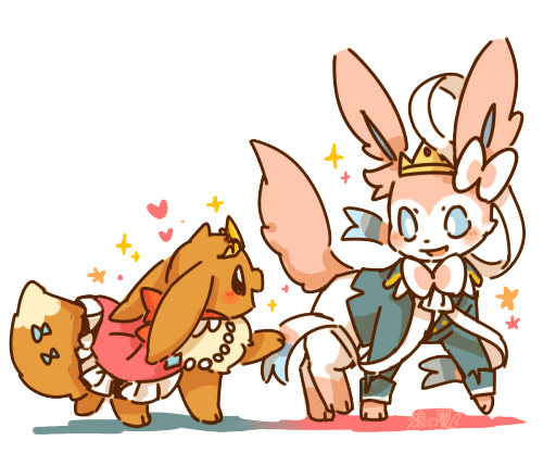 Image result for tumblr shiny eevee gif
