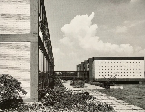 germanpostwarmodern - Evening School (1956-59) in Dortmund,...