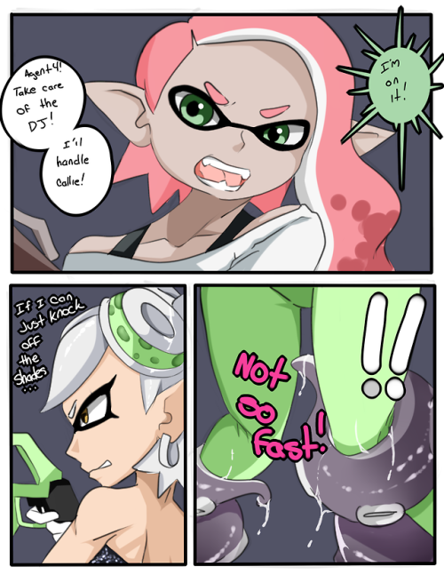 OCto-Puss pages 1-3Commission comic for Malprac