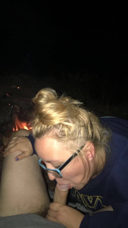 sexyshitmygirlsendsme - We were out camping ⛺️ and I suggested...