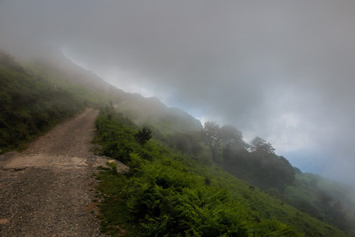 nature-hiking - Into the clouds - Haute Route Pyreneenne, July...