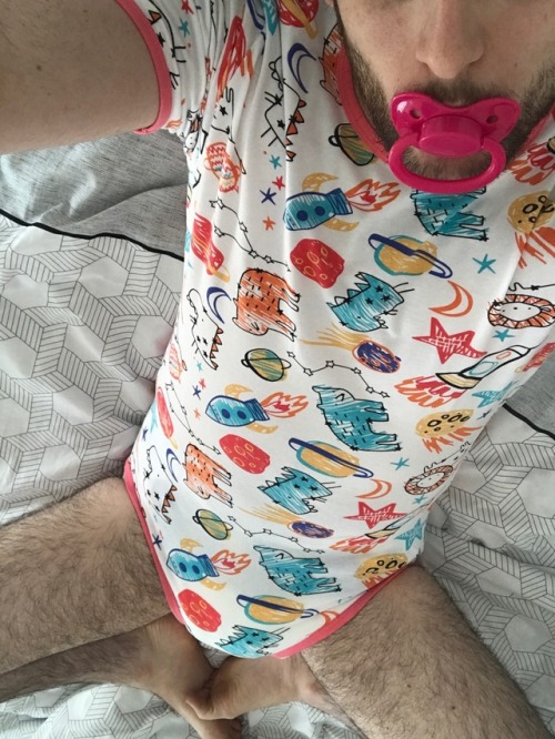 lostboy-abdl - Pink dummy to match new onesie - DSo Beautiful...