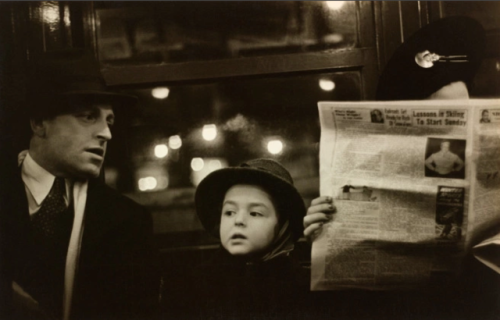 last-picture-show - Walker Evans, Subway Passenger, New York,...