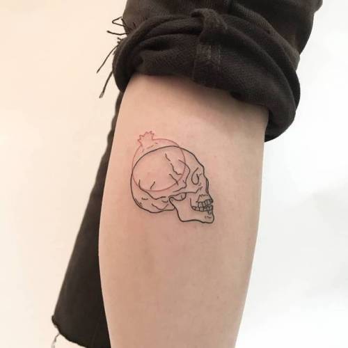 Tattoo of the Week Spooky Calf  Foot  Independent Tattoo  Delawhere