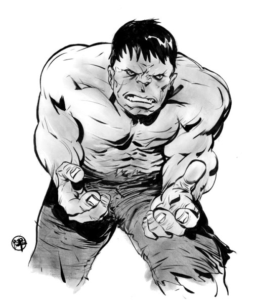 marvel1980s:Hulk by Paul Pope