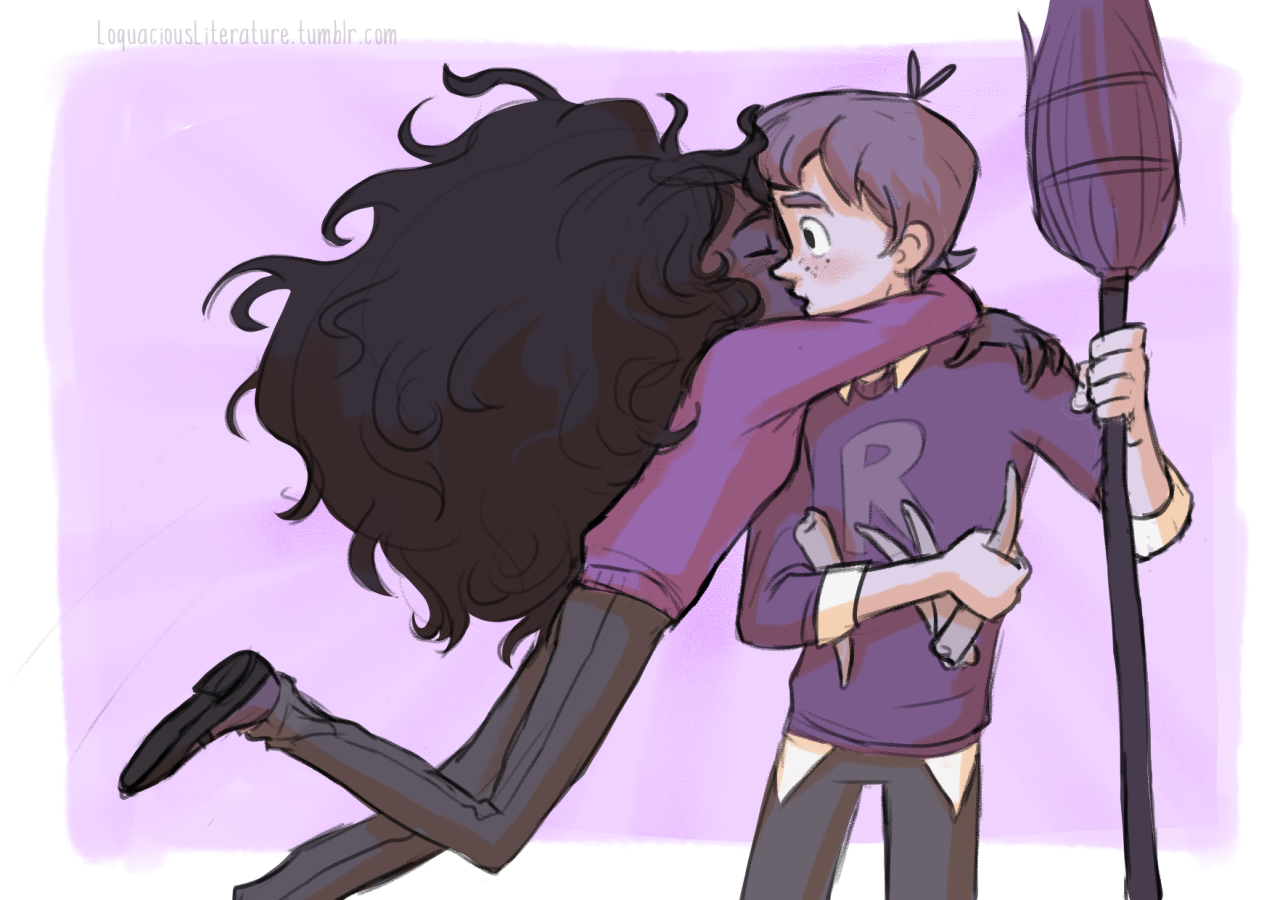 Harry, Ron, & Hermione fanart