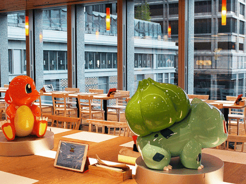 corsolanite:The Pokémon Cafe has now opened in Japan! 