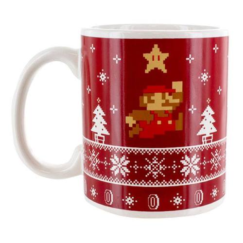 novelty-gift-ideas - Super Mario Bros. Holiday Mug