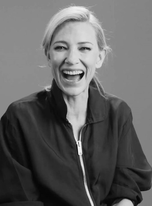 oceansgate - the most beautiful cate blanchett is laughing cate...
