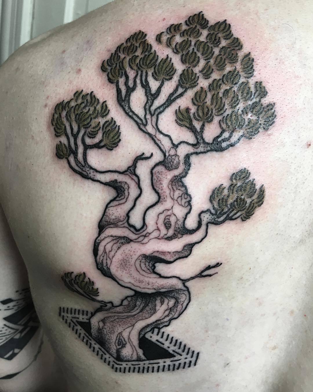 Imagen tatuajes con flor para la espalda,  chicano