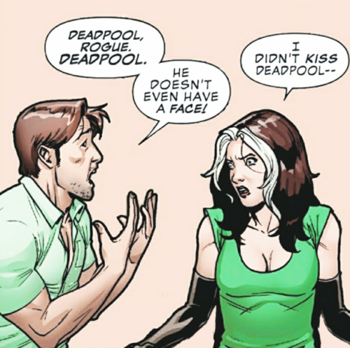 swagnetomagneto - Are you… are you suggesting Deadpool kisses...