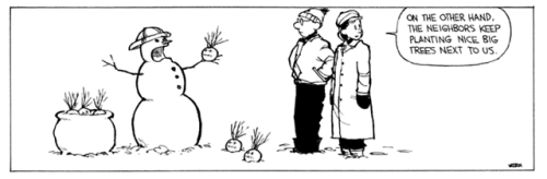 dinovia-grant:tubofgoodthings:Calvin’s snowmen are...