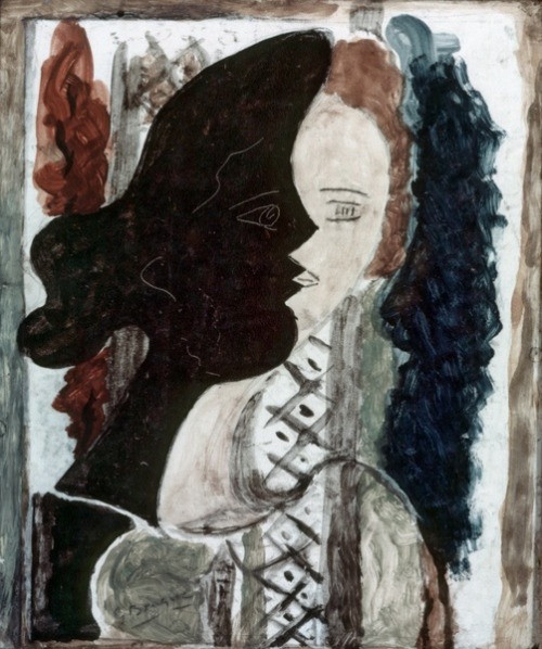 expressionism-art - Figure double, 1937, Georges BraqueMedium - ...