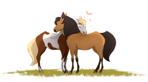 wilage - simple drawing of my fav ponies ╭(...
