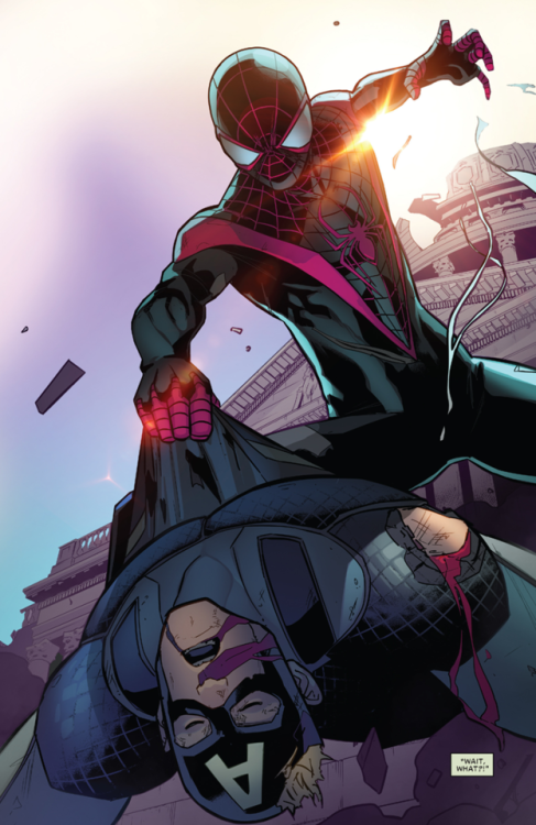marvel-dc-art:Spider-Man v2 #10 (2016)pencil & ink by...