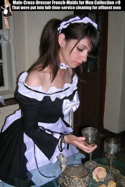 Oh yes, put me in a maid uniform, make me serve you in any and...