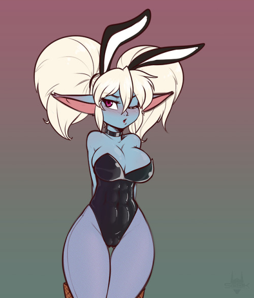 Doodle - Poppy Someone grabbed the wrong type of bunny-suit...