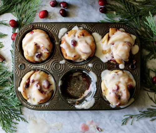 sweetoothgirl:Cranberry Spice Breakfast Buns