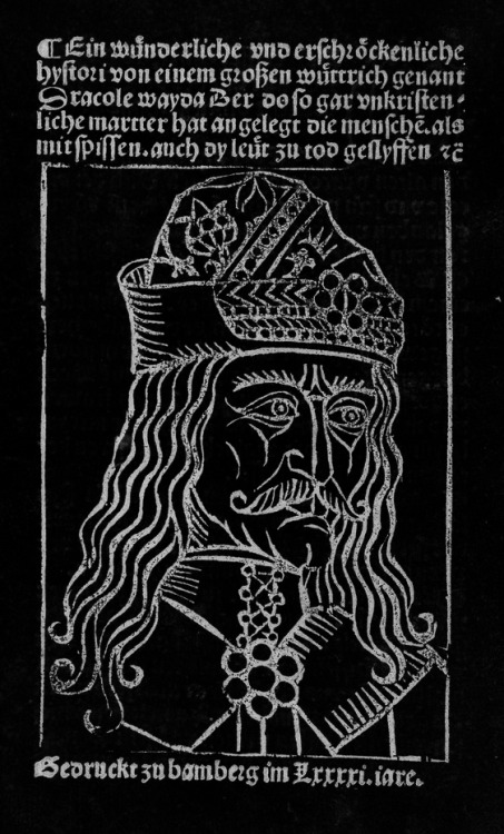 chaosophia218 - Vlad the Impaler.A portrait of Vlad III of...