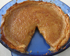 Tarte au sucre (Sugar pie)
Ingredients
• 4 cups brown sugar
• 3 tablespoons flour
• 10 tablespoons butter
• 2 beaten egg
• 2 cups evaporated milk (Carnation style)
• 1 teaspoon vanilla
• 4 pastry...