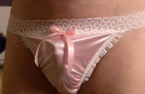 wifecuckshubby - Properly feminized cuckoldnice lace and bow !