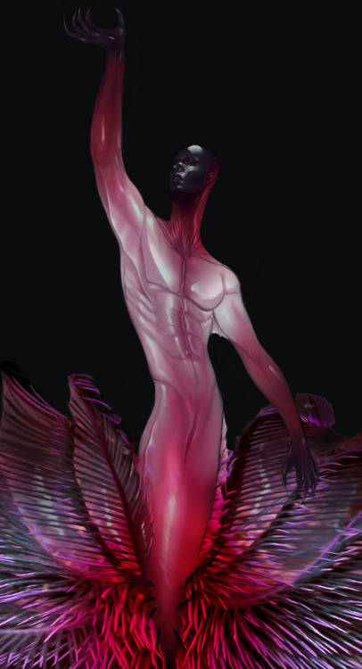 freeindarkness - A new ‘merman’ character based off the Feather...