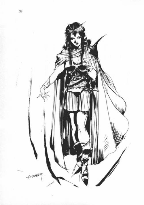 80sanime - The Heroic Legend of Arslan novel insert art by...