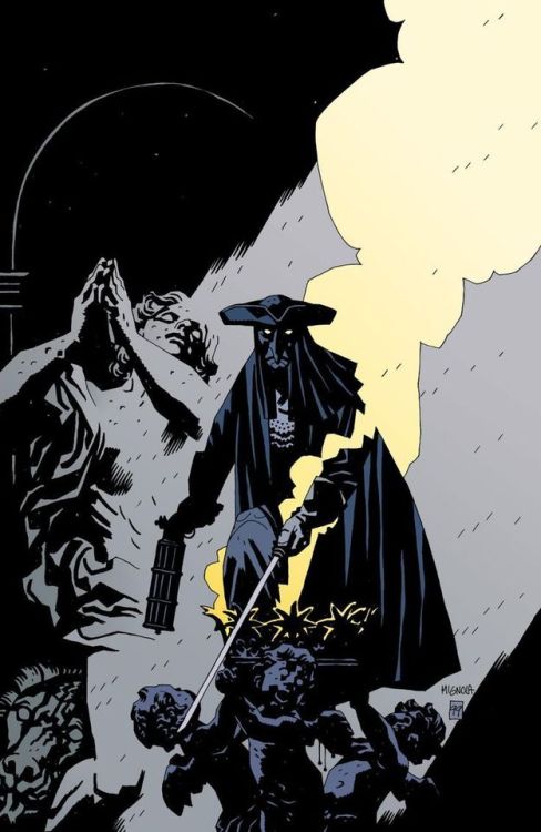 spaceshiprocket - The Marquis by Mike Mignola