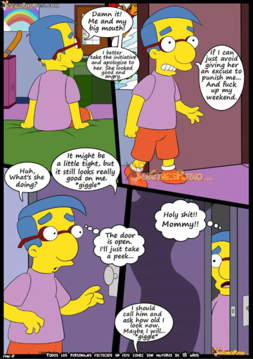 hentai-doujinshi-art - Simpsons doujinshi, Old habits 6 - ...